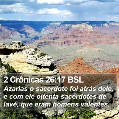 2 Crônicas 26:17 BSL Bible Verse Image