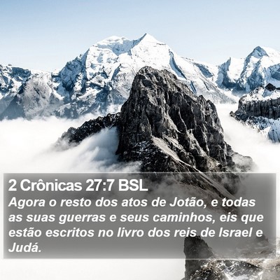 2 Crônicas 27:7 BSL Bible Verse Image
