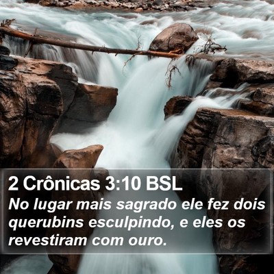 2 Crônicas 3:10 BSL Bible Verse Image