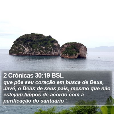 2 Crônicas 30:19 BSL Bible Verse Image