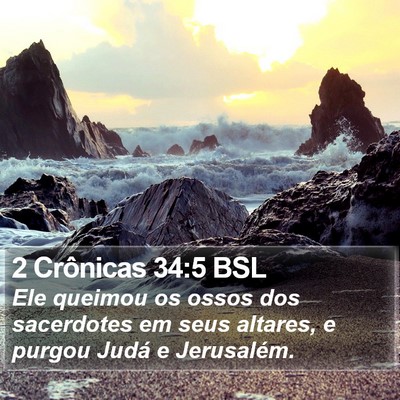 2 Crônicas 34:5 BSL Bible Verse Image