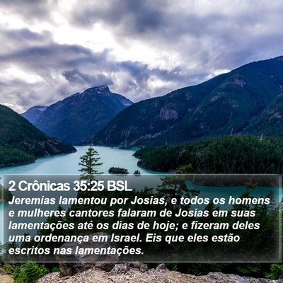 2 Crônicas 35:25 BSL Bible Verse Image