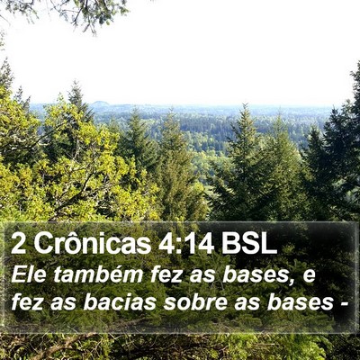 2 Crônicas 4:14 BSL Bible Verse Image