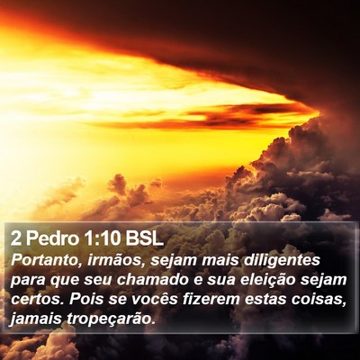 2 Pedro 1:10 BSL Bible Verse Image