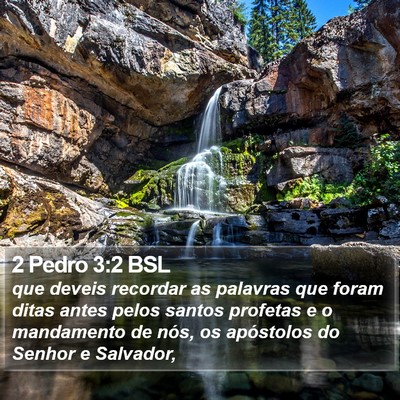 2 Pedro 3:2 BSL Bible Verse Image