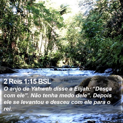 2 Reis 1:15 BSL Bible Verse Image