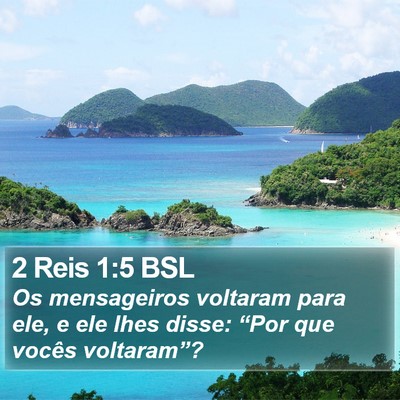 2 Reis 1:5 BSL Bible Verse Image