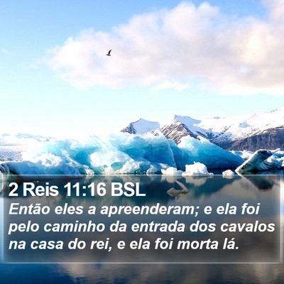 2 Reis 11:16 BSL Bible Verse Image