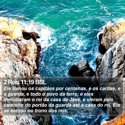 2 Reis 11:19 BSL Bible Verse Image