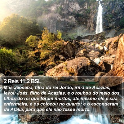 2 Reis 11:2 BSL Bible Verse Image