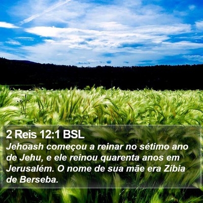 2 Reis 12:1 BSL Bible Verse Image