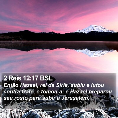 2 Reis 12:17 BSL Bible Verse Image