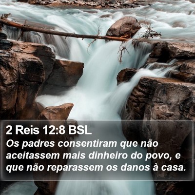 2 Reis 12:8 BSL Bible Verse Image