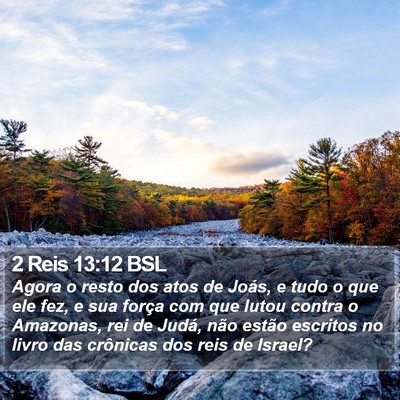 2 Reis 13:12 BSL Bible Verse Image