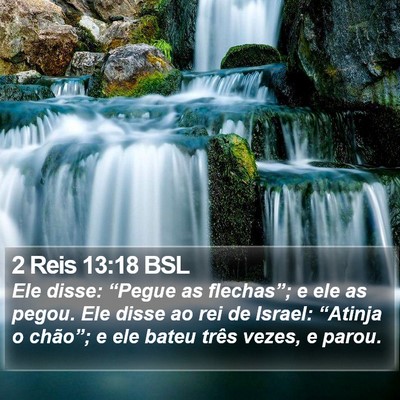 2 Reis 13:18 BSL Bible Verse Image