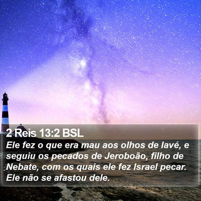 2 Reis 13:2 BSL Bible Verse Image