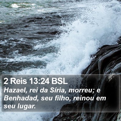 2 Reis 13:24 BSL Bible Verse Image
