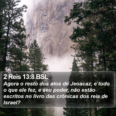 2 Reis 13:8 BSL Bible Verse Image