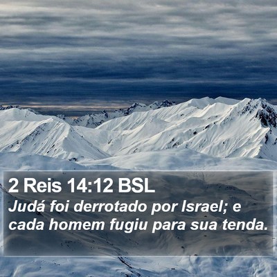 2 Reis 14:12 BSL Bible Verse Image