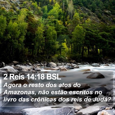 2 Reis 14:18 BSL Bible Verse Image