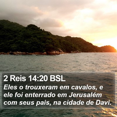 2 Reis 14:20 BSL Bible Verse Image