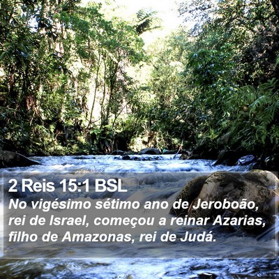 2 Reis 15:1 BSL Bible Verse Image