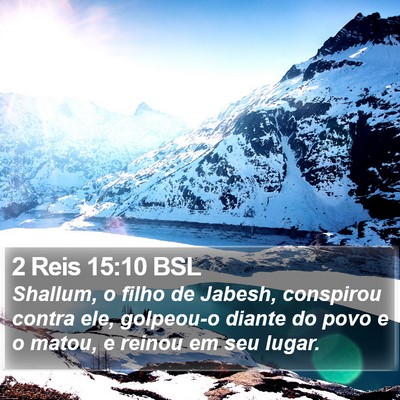 2 Reis 15:10 BSL Bible Verse Image
