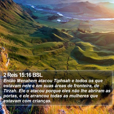 2 Reis 15:16 BSL Bible Verse Image