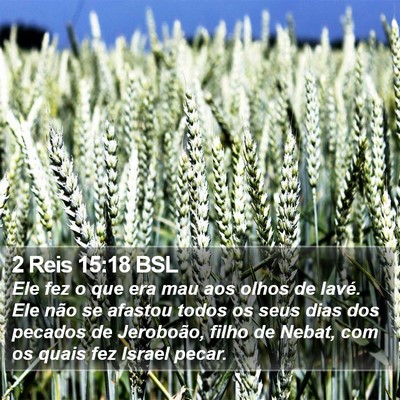 2 Reis 15:18 BSL Bible Verse Image