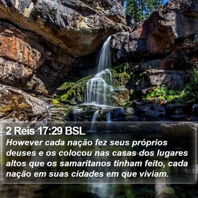 2 Reis 17:29 BSL Bible Verse Image