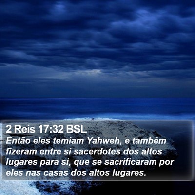2 Reis 17:32 BSL Bible Verse Image