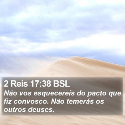 2 Reis 17:38 BSL Bible Verse Image