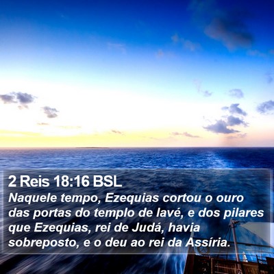 2 Reis 18:16 BSL Bible Verse Image