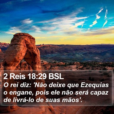 2 Reis 18:29 BSL Bible Verse Image