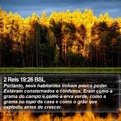 2 Reis 19:26 BSL Bible Verse Image