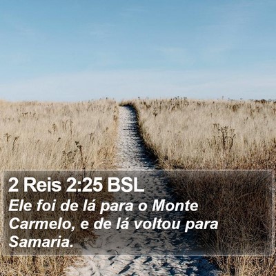 2 Reis 2:25 BSL Bible Verse Image