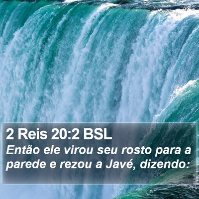 2 Reis 20:2 BSL Bible Verse Image