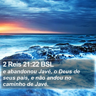 2 Reis 21:22 BSL Bible Verse Image