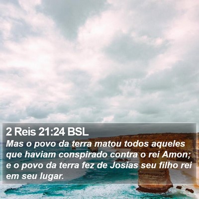 2 Reis 21:24 BSL Bible Verse Image