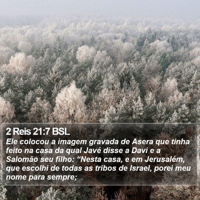2 Reis 21:7 BSL Bible Verse Image