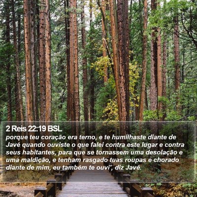 2 Reis 22:19 BSL Bible Verse Image