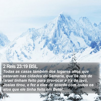 2 Reis 23:19 BSL Bible Verse Image
