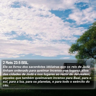 2 Reis 23:5 BSL Bible Verse Image