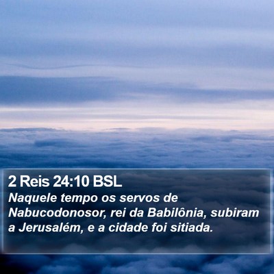 2 Reis 24:10 BSL Bible Verse Image