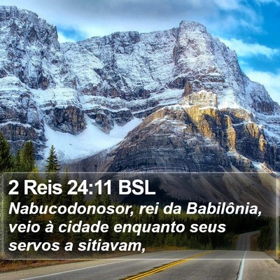 2 Reis 24:11 BSL Bible Verse Image