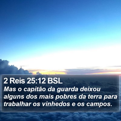 2 Reis 25:12 BSL Bible Verse Image