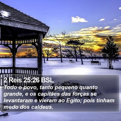 2 Reis 25:26 BSL Bible Verse Image
