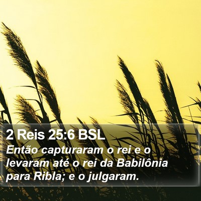 2 Reis 25:6 BSL Bible Verse Image