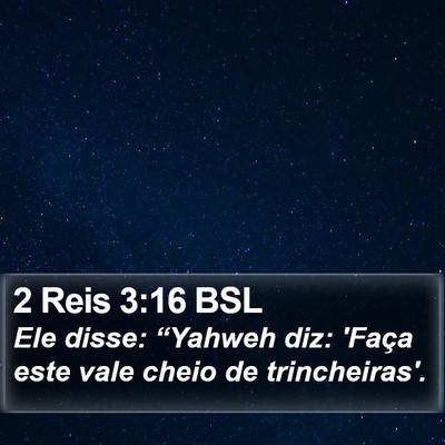 2 Reis 3:16 BSL Bible Verse Image
