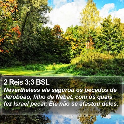 2 Reis 3:3 BSL Bible Verse Image